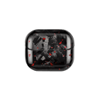 Red Fragment | Forged Carbon Fiber | Galaxy Buds Case - Pristine Carbon