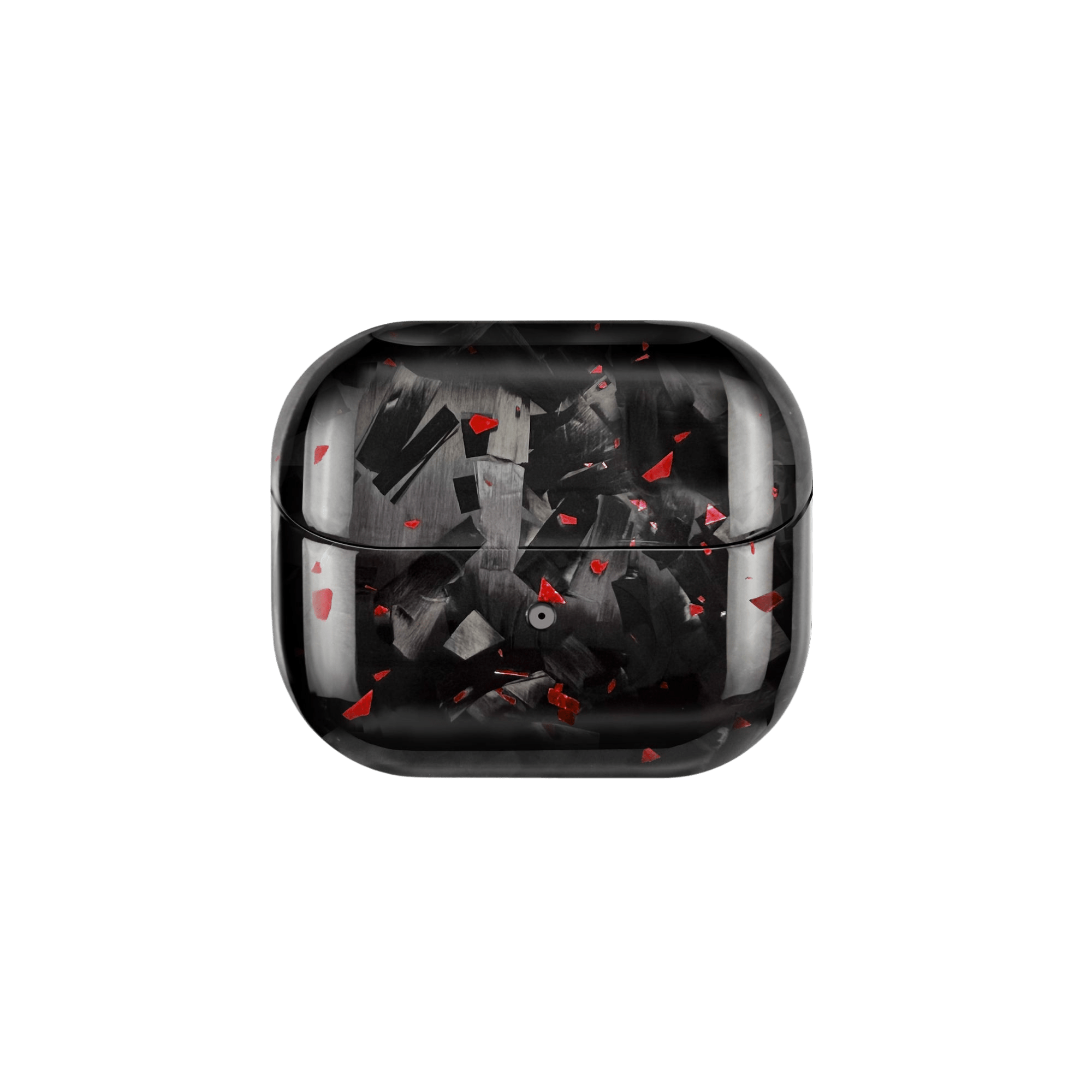 Red Fragment | Forged Carbon Fiber | Galaxy Buds Case - Pristine Carbon