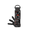 Red Fragment | Forged Carbon Fiber | Key Case - Pristine Carbon